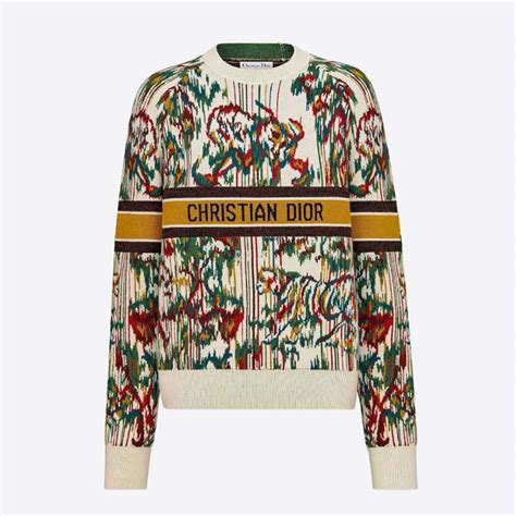 dior sweater multicolor|christian dior sweater women's.